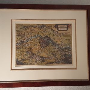 Copper engraving of the siege of Maastricht in 1632